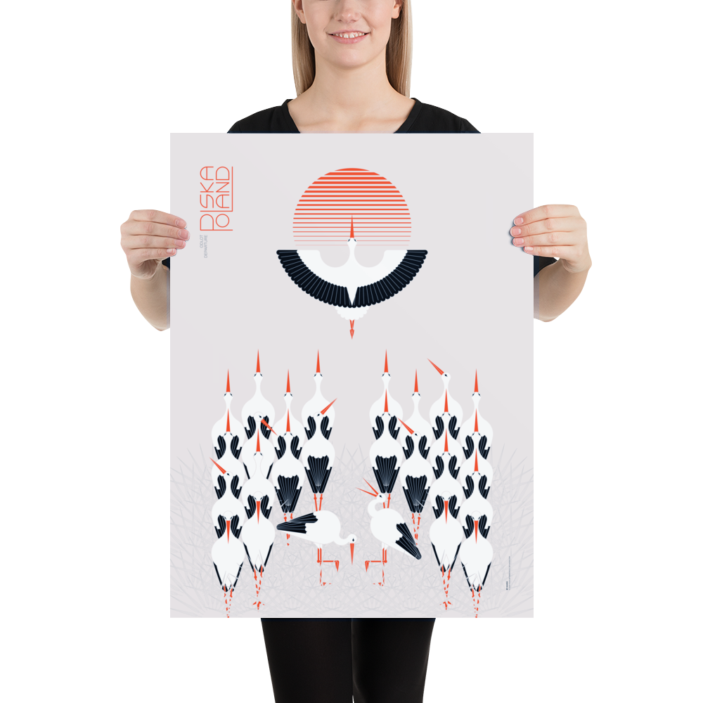 Storki—Odlot/Departure Poster 18" x 24"