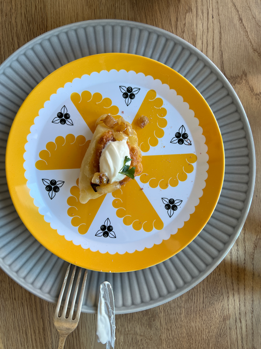 Pierogi Party Plastic Plates