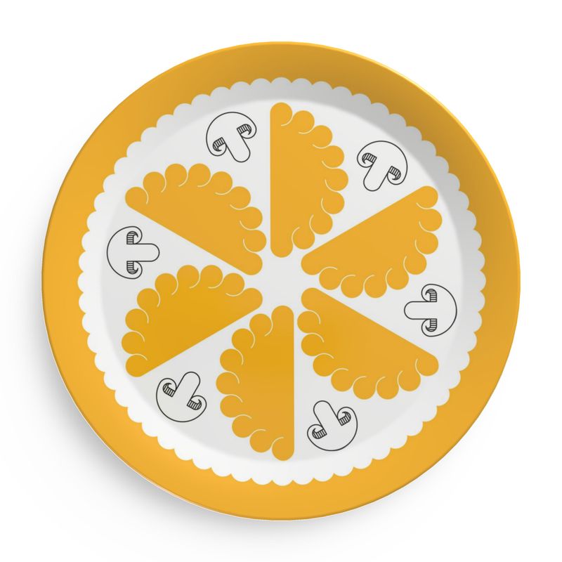 Pierogi Party Plastic Plates