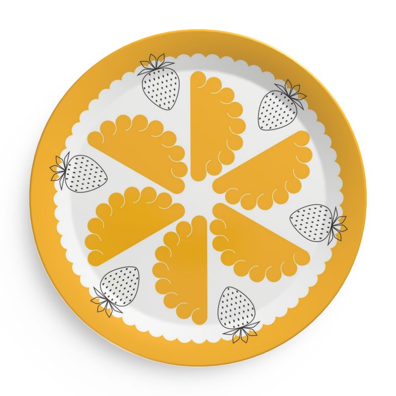 Pierogi Party Plastic Plates