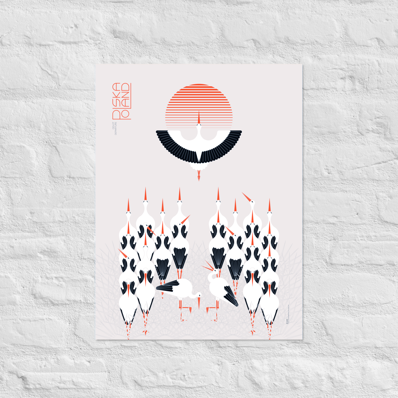 Storki—Odlot/Departure Poster 18" x 24"