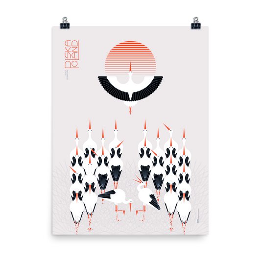 Storki—Odlot/Departure Poster 18" x 24"