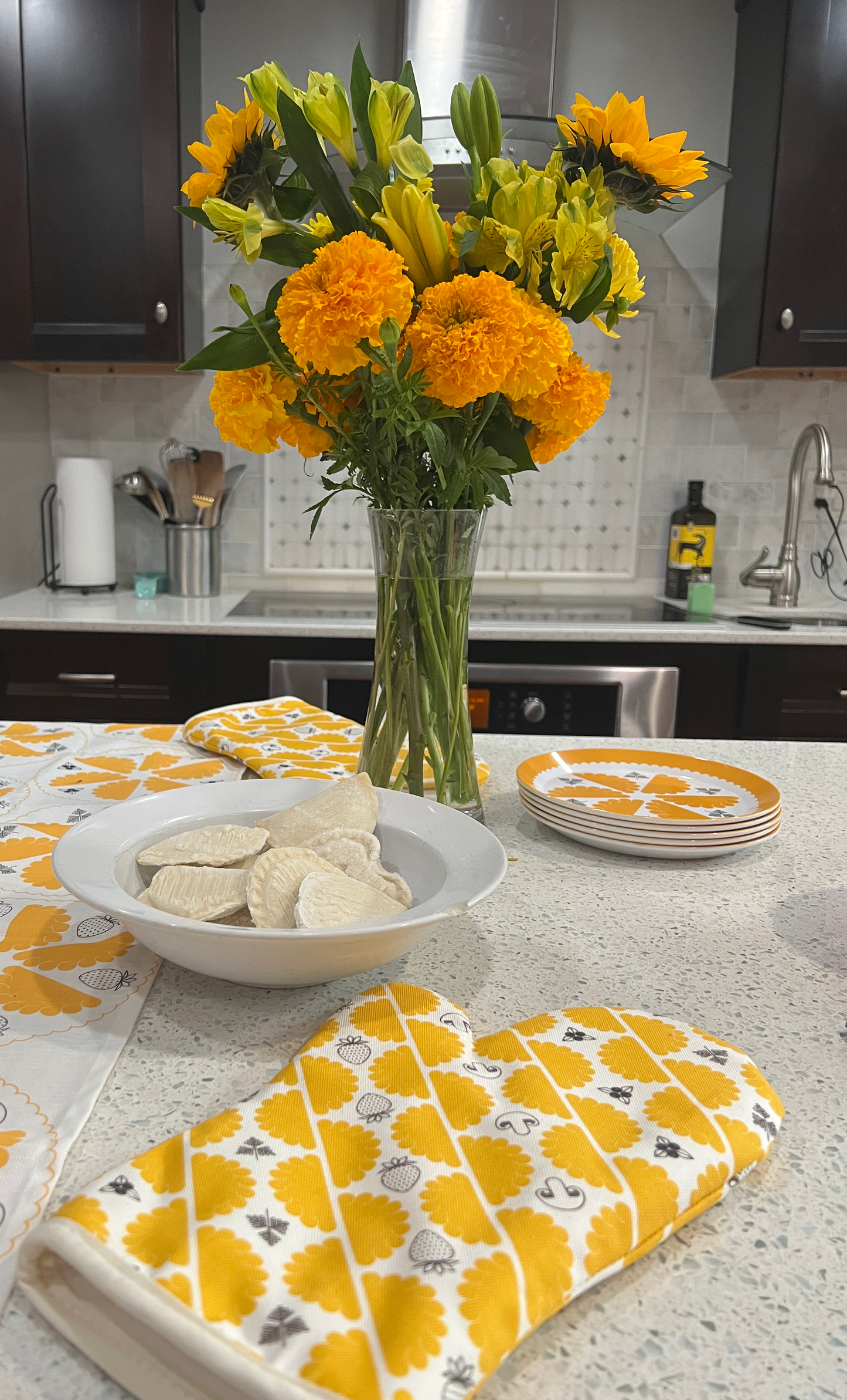 Pierogi Party Oven Glove