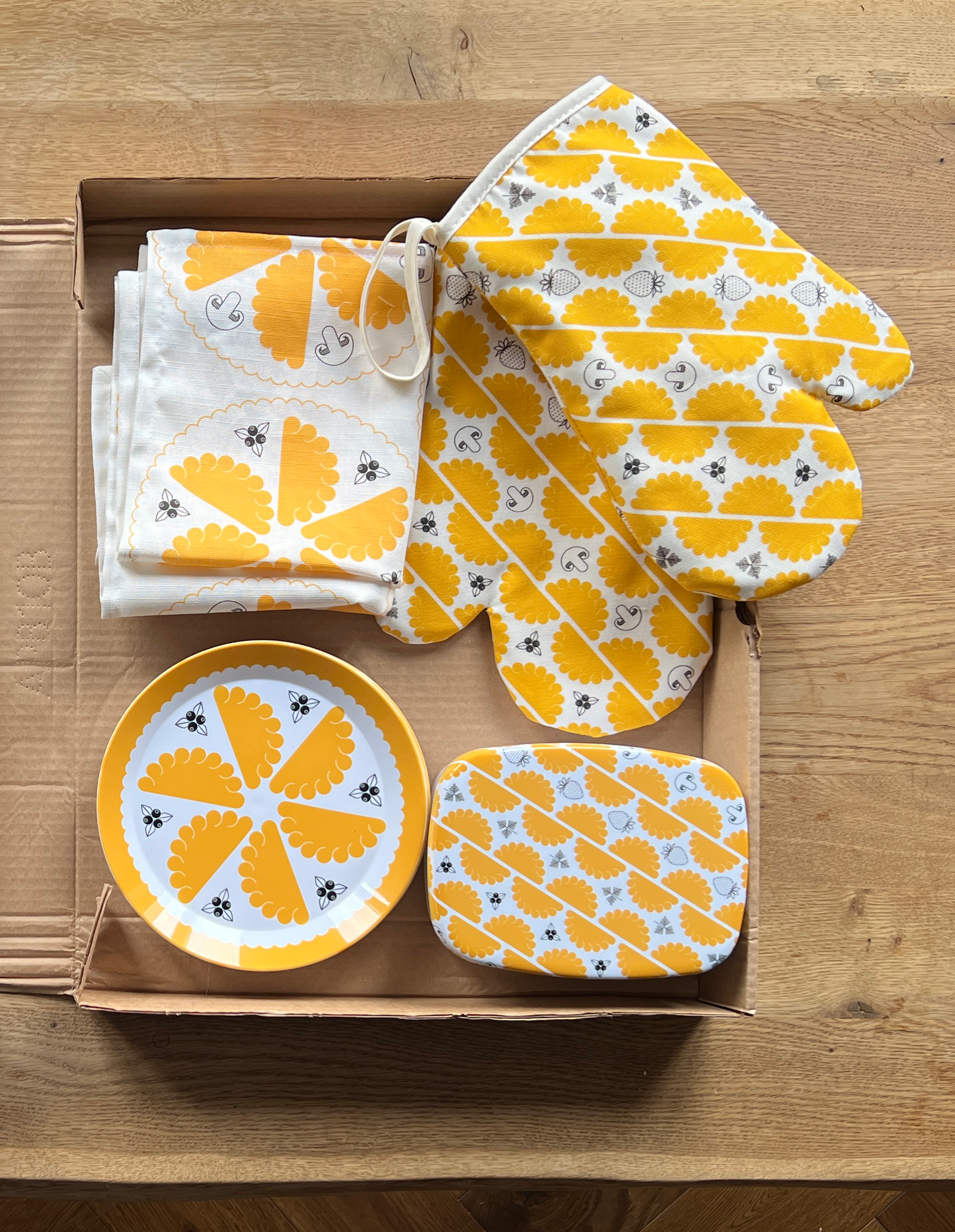 Pierogi Party Oven Glove